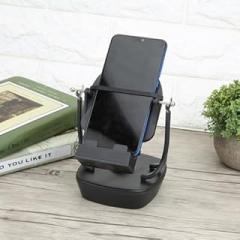 Automatic Phone Wiggler, Battery or USB Powered, Stainless Steel Frame, Swing Motion Device for Home Decor
