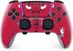 Skinit Decal Gaming Skin Compatible with PS5 DualSense Edge Pro Controller - Officially Licensed NBA Chicago Bulls Large Logo Design