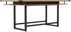 Safco Mirella Conference Table Standing Height - 8' Sand Dune