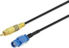 Fakra C Lm to M | 1P | Fakra C Male to 3.5 Male Video Cable Rg174 Adaptier Reversing Rear View Camera Adaptiebles for Benz New 2026 High for Electronic Component