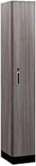 Salsbury Industries 41168SW-E 12 in. Wide Premier Wood Locker - Single Tier - 1 Wide - 6 ft. High - 18 in. Deep - Skyline Walnut - Electronic Locks