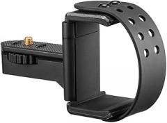 Secure Flashlight Powerbank Holder for Mobile Power Adjustable Clamp Design