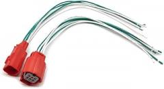 Automotive Plug Connectors 6 Pin Male Plug Female Socket Motorcycle Obd Diagnosis Waterproof Electronic Connector With Cable