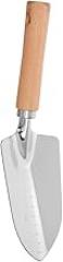 Milisten Wood Handle Small Gardening Shovel Trowel for Easy Digging and Planting Outdoor Gardens Ergonomic Design for Comfortable Grip