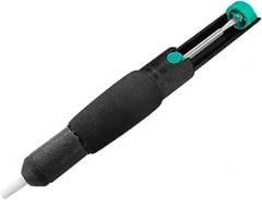 Desoldering Pump For Electronics Repair,Powerful Vacuum Solder Suction Tool With Anti-Skid Handle,Aluminum Metal Construction,Compact Desolder Sucker For DIY And Professional Use