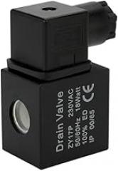 1/2 Electronic Drain Valve Air Compressor Filter Dry Air Storage Tank Drain Cooler Dry Electromechanical Magnetic Valve 220v(Coil)