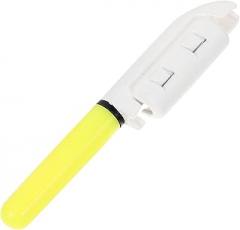 KICHOUSE Fishing Rod Alarm Light High Sensitivity Electronic Fishing Light Poles Compact Design Color Change Alerts Essential and Accessories