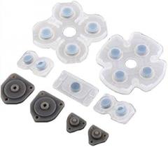 OSTENT Conductive Rubber Contact Pad Button D-Pad for Sony PS4 Controller - Pack of 10