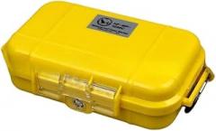 Waterproof Storage Case, Outdoor Sports Survival Equipment Sealed Box Dustproof Pressure Proof Dry Boxes for Outdoor Tools & Electronics Protection(Yellow)