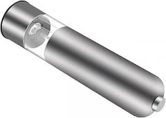 2pcs Electric Stainless Steel Pepper Grinder Set with Flat and Pointed Tips, Electronic Pepper Grinding Tools for Kitchen and Restaurant Use, Battery Not Included