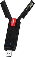 VViFi 6 USpB 3.0 Adaptier AX1800 Dual Band 2.4G/5GHz VViFi6 USpB DongIe Signal Adaptier Wirreless Network Card MU-for PC Laptop New 2026 High for Reliable Electronic Component