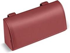 Vehicle Mounted Glasses Holder Car Glasses for Case PU Leather Storage Tissue Keys Receipts Directly