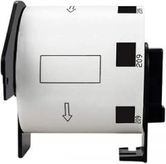 1Roll Thermal Paper Compatible with Printer Supplies DK-22210 DK-22205 DK-11204 DK-11241 DK-11203 DK-11208 DK-11209 for Part Number QL Printer(11209)