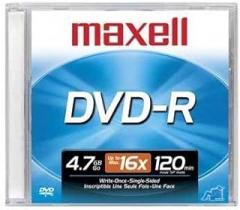MAXELL DVD+R4.7 Blank DVD Recordable Disc