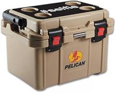 MightySkins Skin Compatible with Pelican 20 qt Cooler Lid – Selfie 2 | Protective, Durable, and Unique Vinyl Decal wrap Cover | Easy to Apply, Remove, and Change Styles | Made in The USA