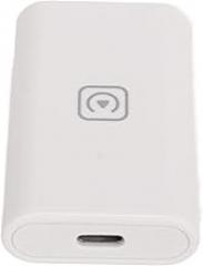 Asixxsix Wireless Adapter, Plug and Play AI Box Converts Wired to Wireless for IOS with 5.0 and Steering Wheel Control for Linux System