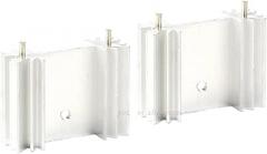 2pcs/1pc 34X25X12mm Radiator Aluminum Heatsink Heat Sink 34 * 25 * 12mm for LED Electronic Heat Dissipation Cooling Cooler with Pin New 2026 High for Reliable Electronic Component