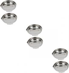 6pcs Jewelry Scale Tray Weighing Dish Powder Scale Pan for Electronic Accessory Home Use