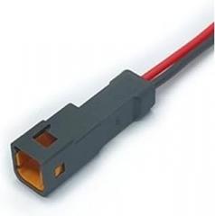 2 Pin Car JST Electronic Connector 02R-JWPK-VKLE-S Auto 02T dark Special Version Plug Female Male Waterproof Wiring Harness (Color : 2P Male, Size : 5 Sets)