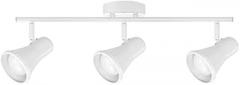 Globe Electric, 59109, Clara Collection LED 3-Light Track, White Glossy Finish
