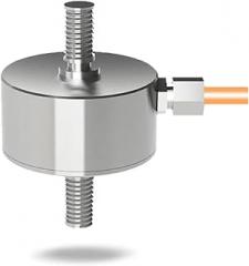 Digital Load Cell Weight Sensor, Double Bolt Force Sensor Mini Load Cell 200kg Screw for Hopper Scale Robot Compression Tension 50kg Industrial Testing for DIY Electronic Kitchen Scale Kit(50KG(M6))