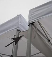 Rain Gutter Canopy Connection