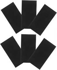 NUOBESTY 6pcs Light Blocking Stickers Led Dimming Sheets for Routers and Electronics Cuttable Light Filters Self-Adhesive Blackout Covers for Enhanced Comfort and Reduced Distractions