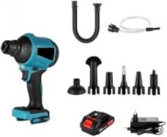 Multifunction Rechargeable Cordless Dust Blower, Inflator Blow Suction Dual Use Vacuum Function Dust Blower 1000W 40000RPM