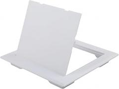 ABS Wall Access Panel Inspection Door Hatch Cover for Plumbing and Electrical Systems – 100x100mm to 200x200mm White Repair Door, Remodeling Compatible(160 * 160mm)