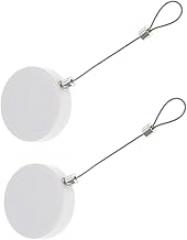 2pcs Retractable Security Cable Lock for Electronic Devices and -theft Tether Cable Box Auto-retract Steel Wire for Store Displays and Accessories