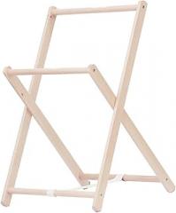 Milisten Wood Coat Rack Stand, Solid Wood Clothes Hanging Rack with Base, Practical Storage Holder for Bedroom and Entryway, Freestanding Garment Organizer for Coat and Hat Storage