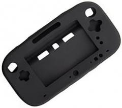 ZEZEFUFU Black Silicone Controller Protective Shell Case Cover for Wii U Wireless Controller Accessory Parts