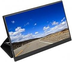 KIMISS 17.3in Portable Monitor Monitor Type C Monitor for Mobile Phone Computer Electronic Sports Expansion Screen PM 1731M 100‑240V