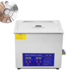 Generic Professional 10L Ultrasonic Cleaner - 40kHz Digital Control, Adjustable Temperature & Time for Jewelry, Watches, Eyeglasses & Electronics Cleaning, Stainless Steel Design