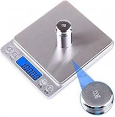 Electronic High-Precision Kitchen Food Stainless Steel Coffee Jewelry (3kg/0.1g)(1kg/0.1g)
