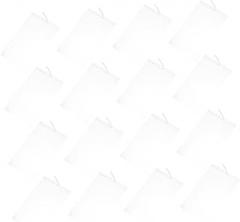 DOITOOL 100pcs Self-adhesive Storage Bag Plastic Seal Bags for T-shirt Packaging Card Storage Jewelry Electronic Flat Self-sealing Envelope