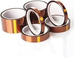 Tape 5/8 / 10/15 / 20mm 100Ft Bga High Temperature Heat Resistant Polyimide Gold Adhesive Tape for Electronic Industry 33M Professional process
