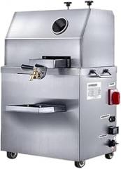 Commercial Desktop Sugarcane Juicer Fully Automatic Battery + Electric Stainless Steel Press Stall Artifact