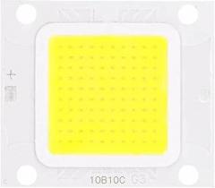1PCS Smart IC No Need Driver LED COB Lamp Bead DC27-36V 10W 50W 60W 70W DIY Flood Light Bulb Outdoor Spotlight Landscape Chip Lamps(6500K,10W 20X20MM)