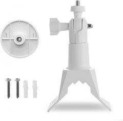 Security Camera Mount, Stable Mounting Bracket For Eufy C260 Corner Camera With Plastic Build And 360 Degree Rotation Functionality
