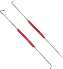 Double Head Oil Seal Pry Tool Set 2 Pieces Alloy Steel Construction Suitable for Bicycles Electronic Machines Maintenance Seal and Hamp Tool