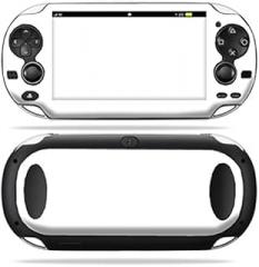 MightySkins Skin Compatible with PS Vita PSVITA Playstation Vita Portable wrap Sticker Skins Solid White