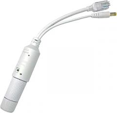 Wen ST 1pcs POE Cable Passive Power Over Ethernet Adapter Cable POE Splitter RJ45 Injector Power Supply Module 12-48v Fit Compatible IP Camea