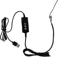 FABULETTA USB Digital Temperature Controller with LED Display, DC5-12V Fast Heating and Cooling for Precise Constant Temperature in Incubators and Electronics