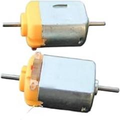 1PC 130 Double Output Shaft DC Toy Electronic Starter 1.5-6V 3V 11000rpm DIY Model Science Experiment MAYAIYIN