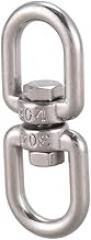 5X Marine Mooring Stainless Steel 6Mm 15/64 Inch Eye to Eye Swivel Ring
