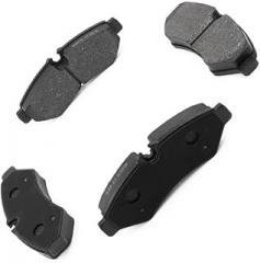 Rear Brake Pad Replacement, 1PC fits Freightliner Sprinter 2500 2019 2.0L l4, 3.0L V6 Rear Disc Solid-Electronic Parking Brake