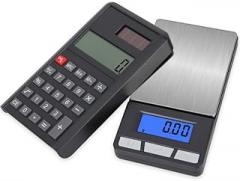 Pocket Scale 500G/ 0.01G Portable Electronic with Calculator Function Digital JewelryScale