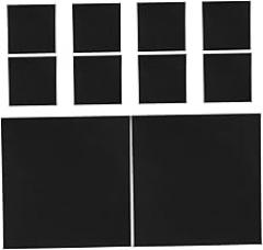 CHILDWEET 10pcs Cd Sleeves Paper DVD Envelopes Black Cd Storage Holders for Music Movies Video Games Protect Discs from Scratches for Organized Filing Travel