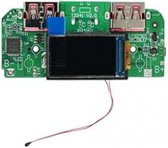 22.5W Power Bank Bidirectional Fast Charging Mobile Power Module with Integrated Quadruple Protection and Real Time Monitoring of Voltage Current and Temperature for Electronic Testing and Industrial